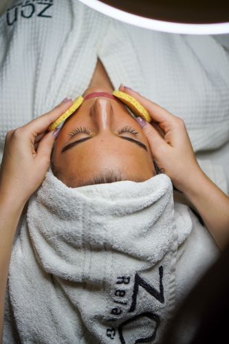 Spa treatment room prepared for a combined visit